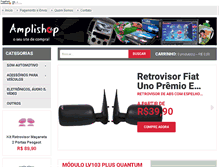 Tablet Screenshot of amplishop.com.br